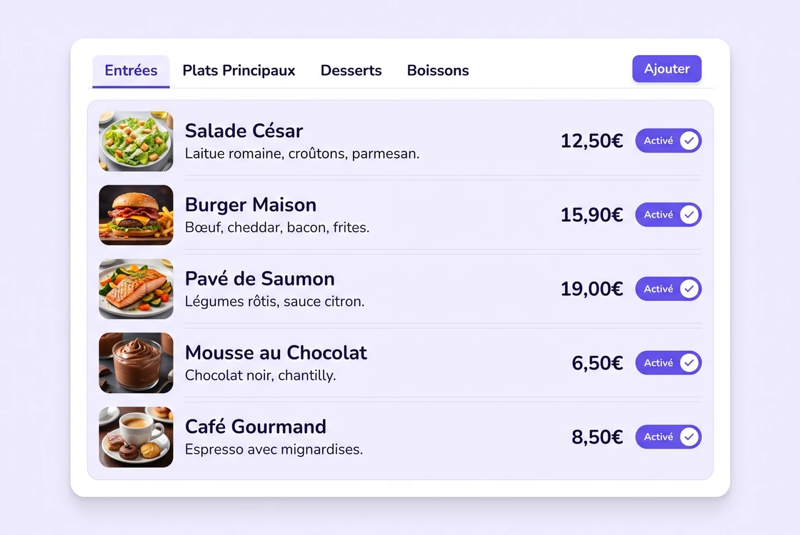 Capture Menu Manager